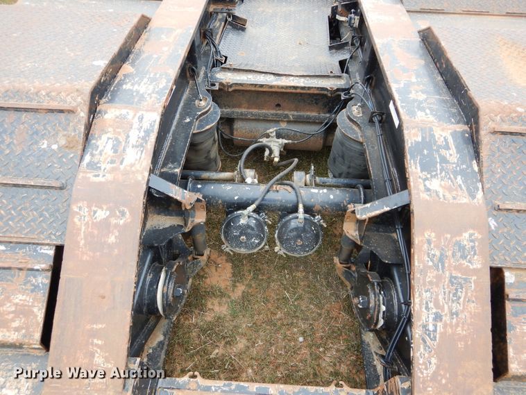 image for item FK9936 2007 Trail King TK110HDG-533 lowboy equipment trailer