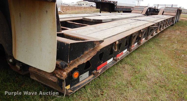 image for item FK9936 2007 Trail King TK110HDG-533 lowboy equipment trailer