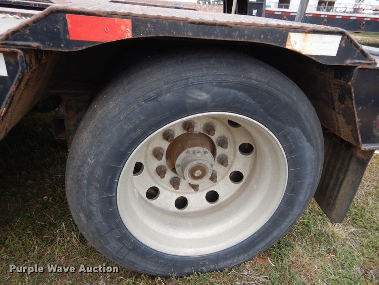 image for item FK9936 2007 Trail King TK110HDG-533 lowboy equipment trailer