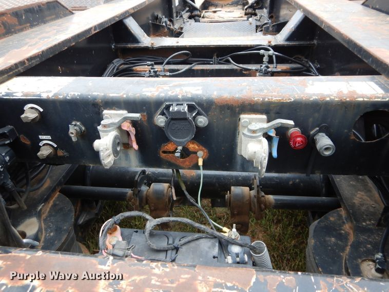 image for item FK9936 2007 Trail King TK110HDG-533 lowboy equipment trailer