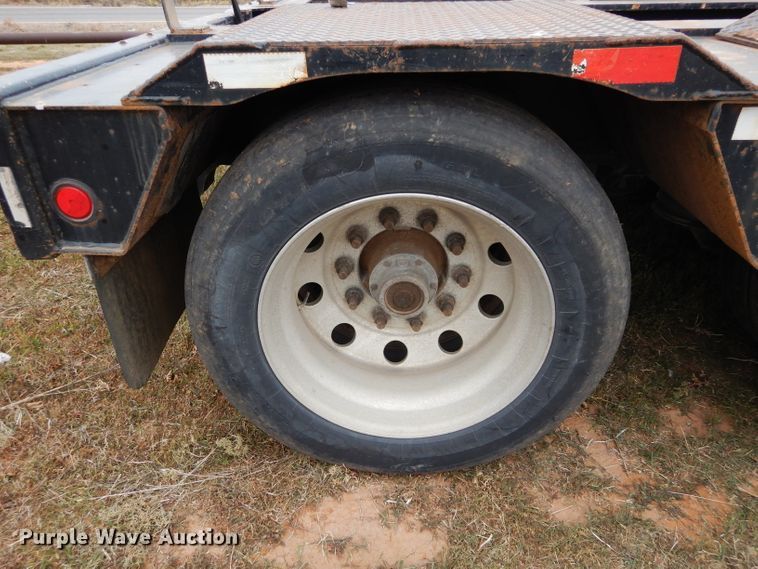 image for item FK9936 2007 Trail King TK110HDG-533 lowboy equipment trailer