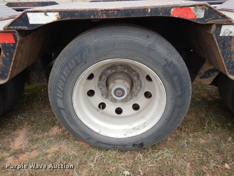 image for item FK9936 2007 Trail King TK110HDG-533 lowboy equipment trailer