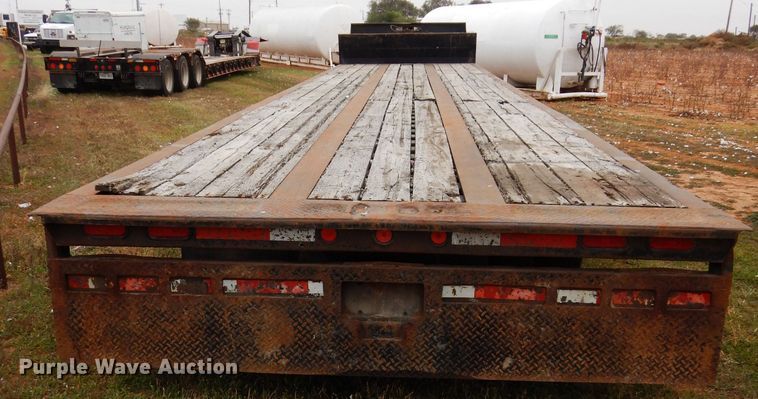 image for item FK9938 1999 Trail King TK110-SA-483 drop deck equipment trailer