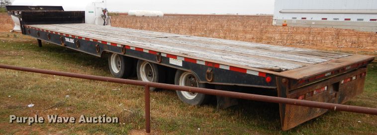 image for item FK9938 1999 Trail King TK110-SA-483 drop deck equipment trailer