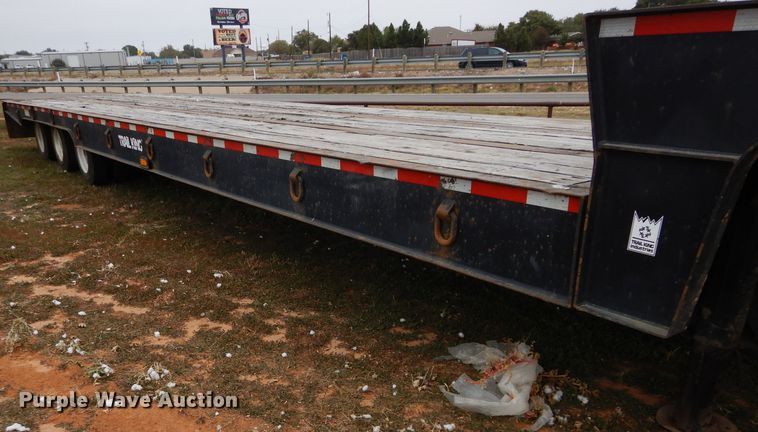 image for item FK9938 1999 Trail King TK110-SA-483 drop deck equipment trailer