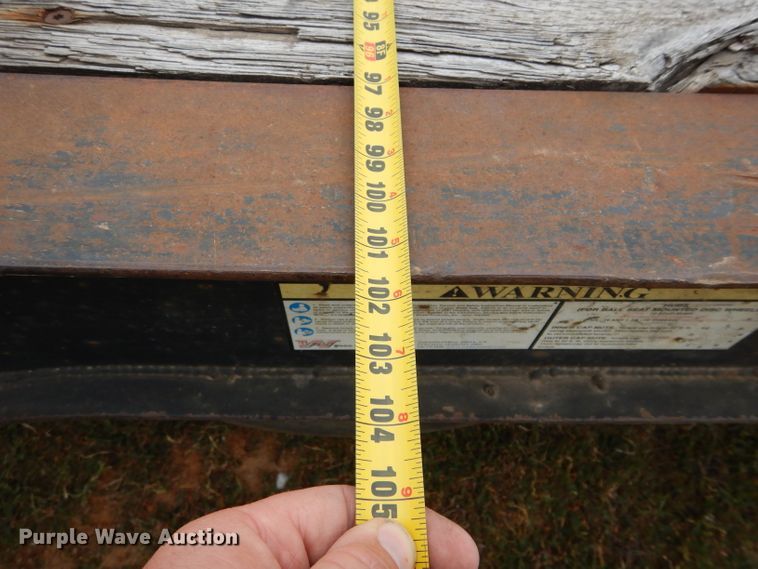 image for item FK9938 1999 Trail King TK110-SA-483 drop deck equipment trailer