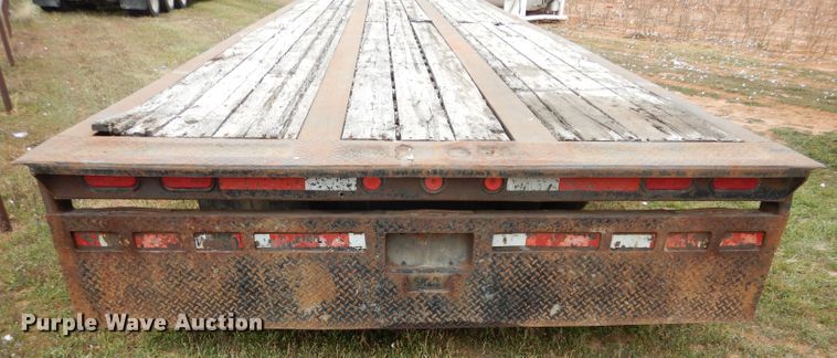 image for item FK9938 1999 Trail King TK110-SA-483 drop deck equipment trailer