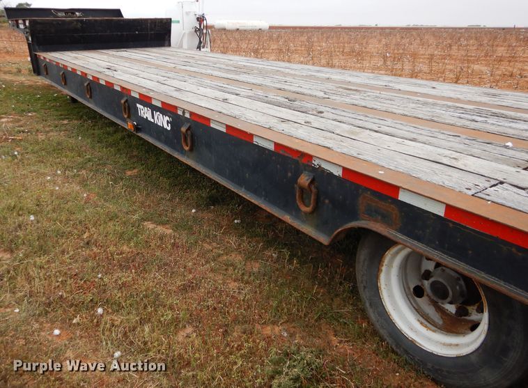 image for item FK9938 1999 Trail King TK110-SA-483 drop deck equipment trailer