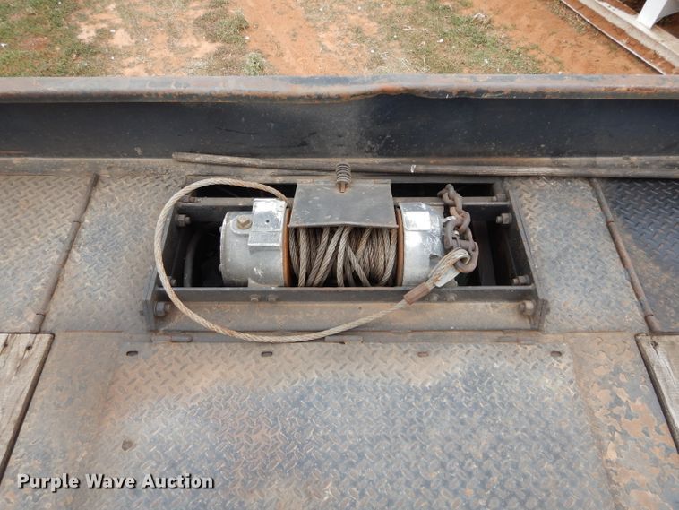 image for item FK9938 1999 Trail King TK110-SA-483 drop deck equipment trailer