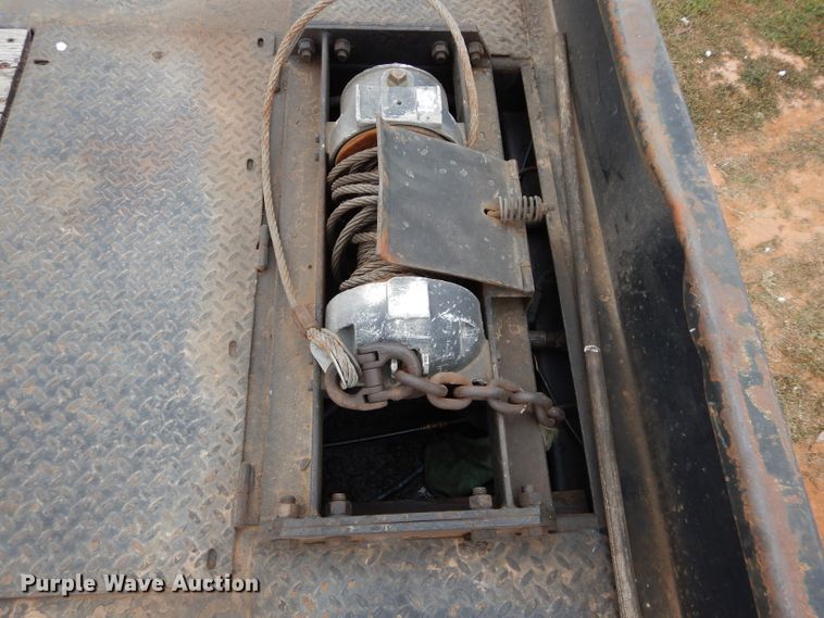 image for item FK9938 1999 Trail King TK110-SA-483 drop deck equipment trailer