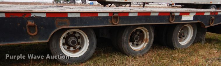 image for item FK9938 1999 Trail King TK110-SA-483 drop deck equipment trailer