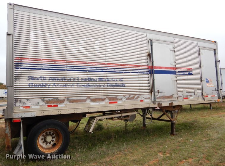 image for item FK9941 2003 Wabash refrigerated van trailer