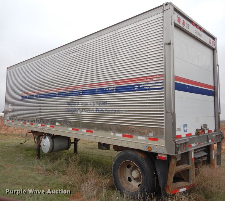 image for item FK9941 2003 Wabash refrigerated van trailer