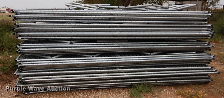 image for item FK9943 (42) chainlink fence panels