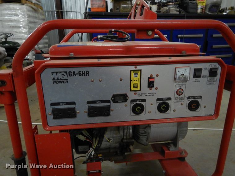 image for item FK9948 MQ Power GA-6HR generator