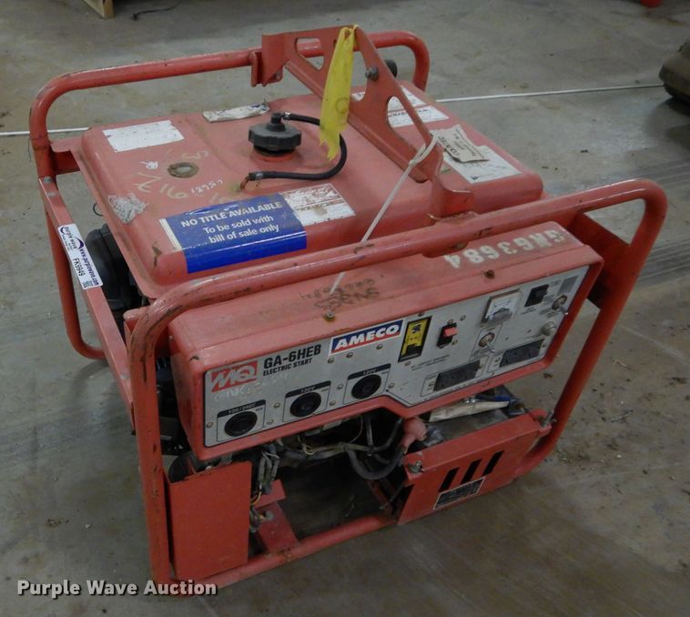 image for item FK9949 MQ Power GA-6HEB generator