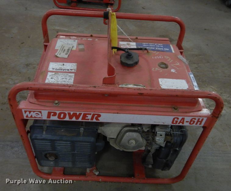 image for item FK9949 MQ Power GA-6HEB generator