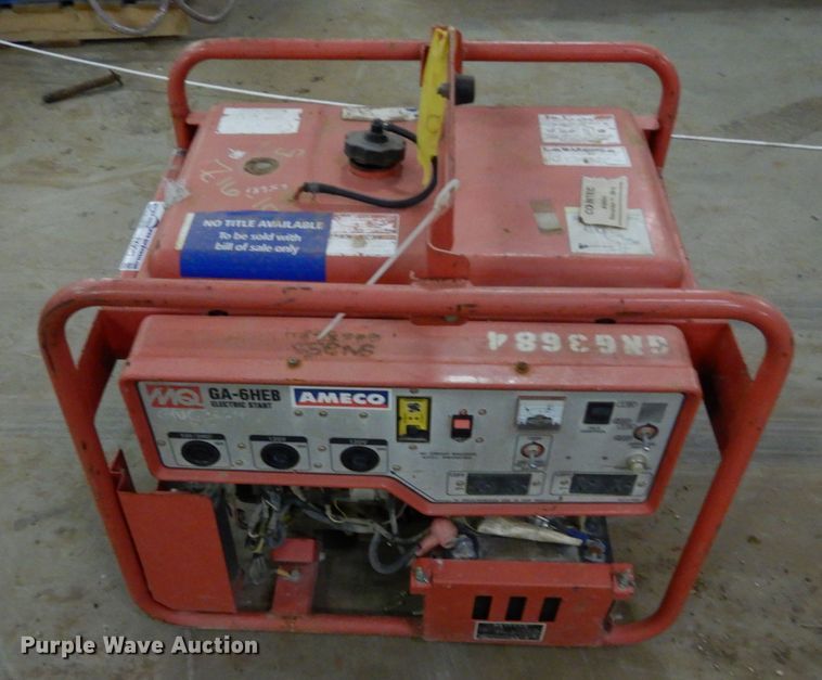 image for item FK9949 MQ Power GA-6HEB generator