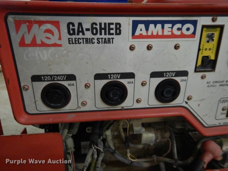 image for item FK9949 MQ Power GA-6HEB generator
