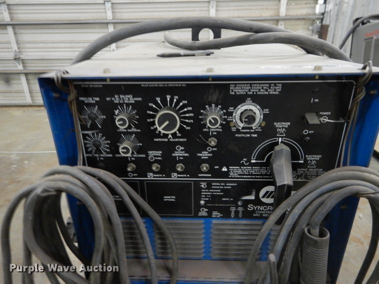image for item FK9957 Miller Syncrowave 250 welder