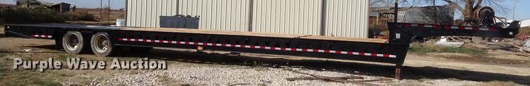 image for item FK9961 1999 Trail King TK70HT-532 drop deck equipment trailer