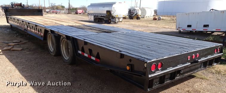 image for item FK9961 1999 Trail King TK70HT-532 drop deck equipment trailer