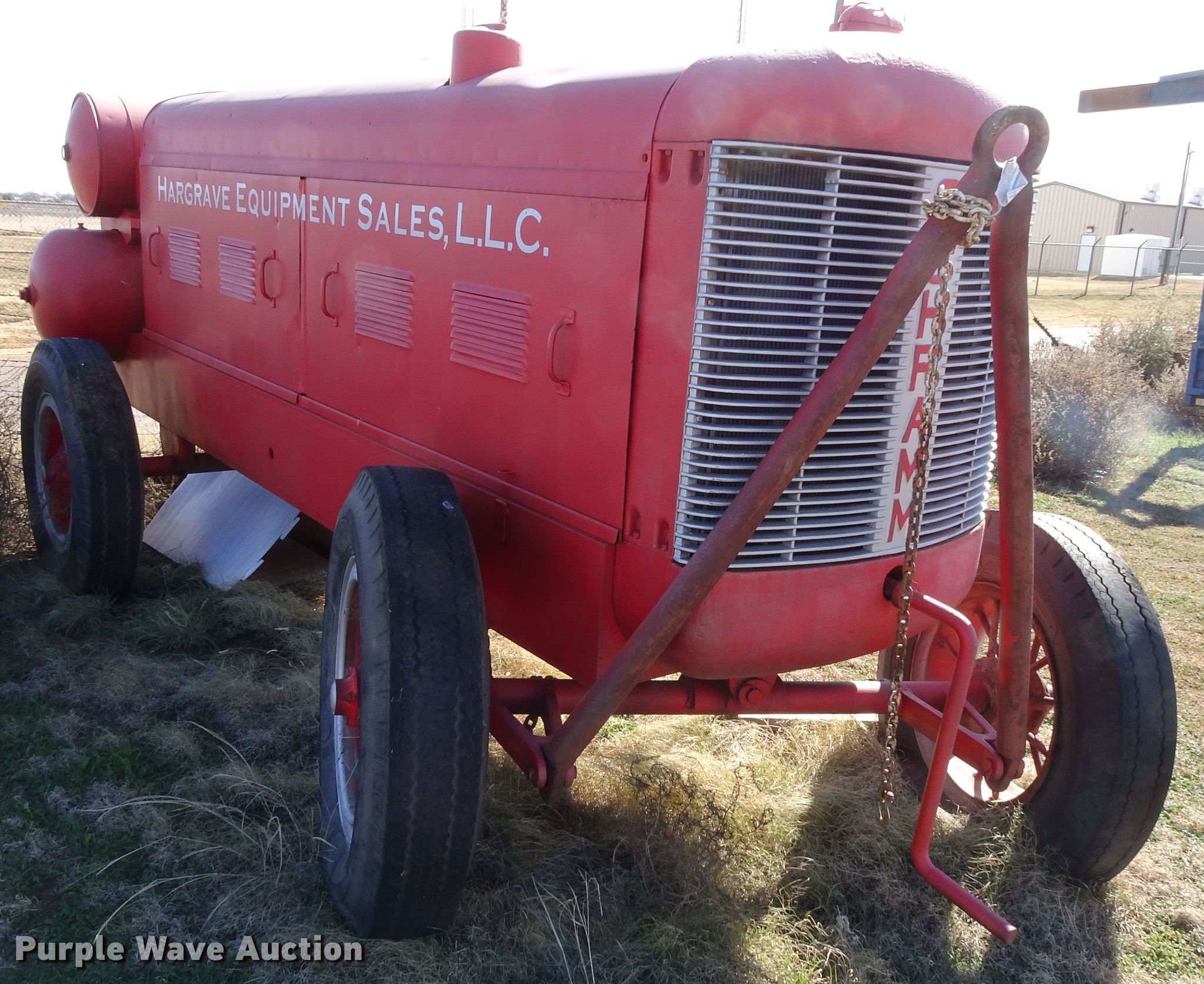 Schramm compressor in Slaton, TX Item GC9091 sold Purple Wave