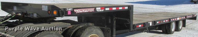 image for item DA8339 2018 Towmaster T-40T tilt deck equipment trailer