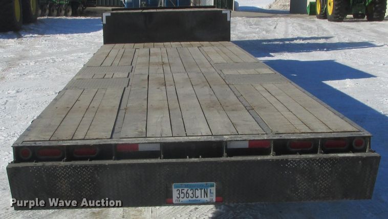 image for item DA8339 2018 Towmaster T-40T tilt deck equipment trailer
