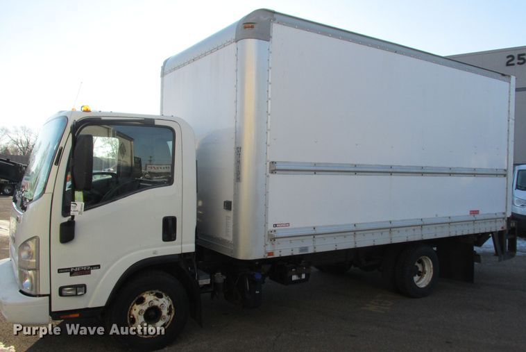 image for item DA8340 2011 Isuzu NPR HD box truck