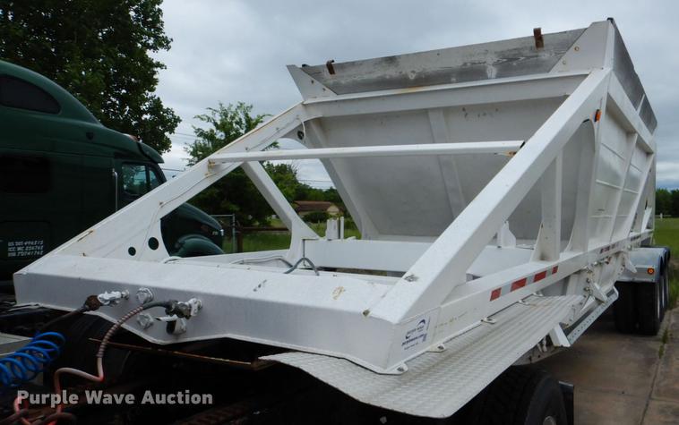 image for item DE3957 2009 American Carrier Equipment ABD370T bottom dump trailer