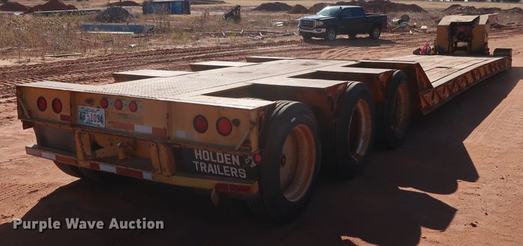 image for item DG4241 1994 Holden HPD51350 lowboy equipment trailer