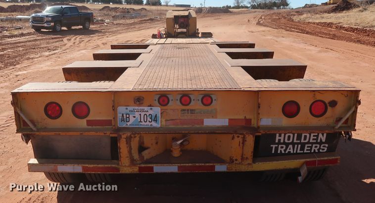 image for item DG4241 1994 Holden HPD51350 lowboy equipment trailer