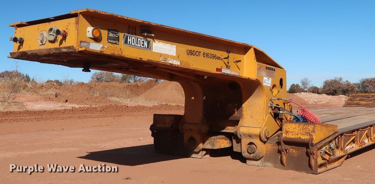 image for item DG4241 1994 Holden HPD51350 lowboy equipment trailer