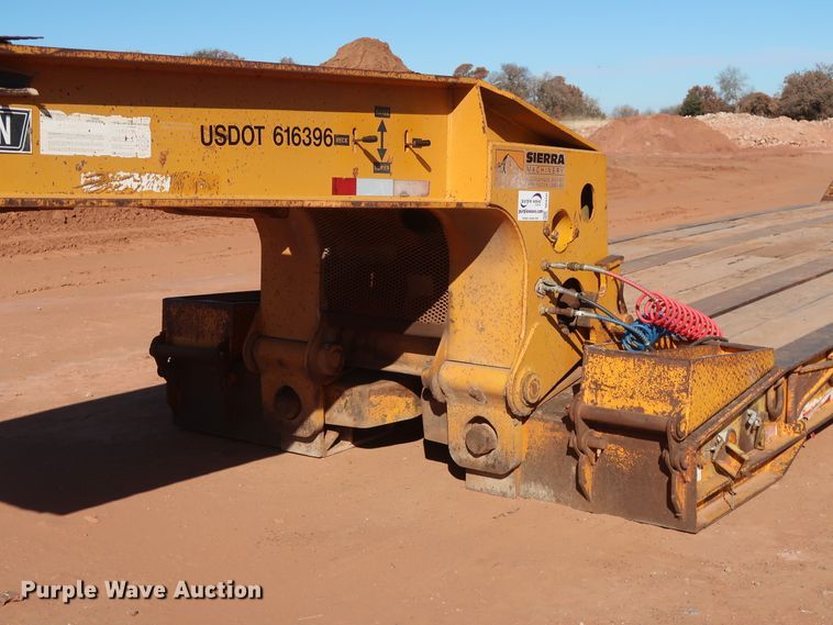 image for item DG4241 1994 Holden HPD51350 lowboy equipment trailer