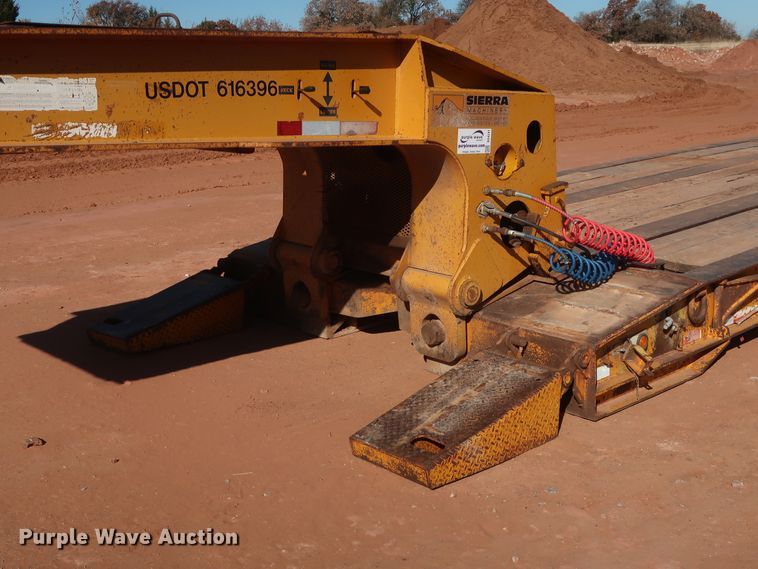 image for item DG4241 1994 Holden HPD51350 lowboy equipment trailer