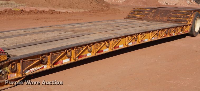 image for item DG4241 1994 Holden HPD51350 lowboy equipment trailer