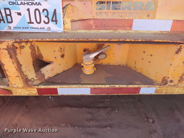image for item DG4241 1994 Holden HPD51350 lowboy equipment trailer