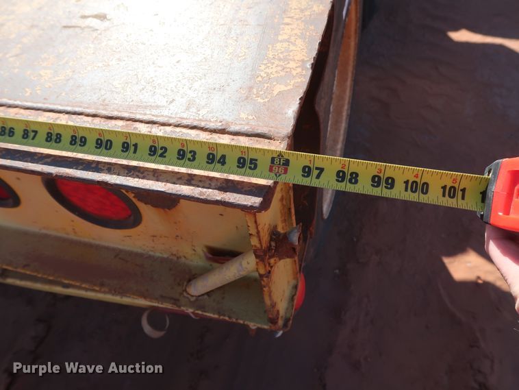 image for item DG4241 1994 Holden HPD51350 lowboy equipment trailer