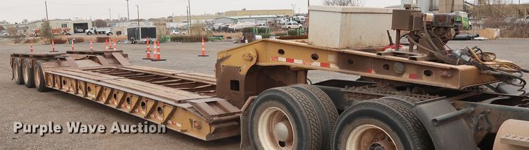 image for item DG4244 2001 Load King HDD503 lowboy equipment trailer