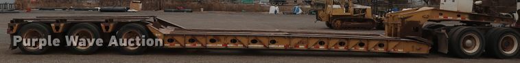 image for item DG4244 2001 Load King HDD503 lowboy equipment trailer