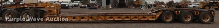 image for item DG4244 2001 Load King HDD503 lowboy equipment trailer