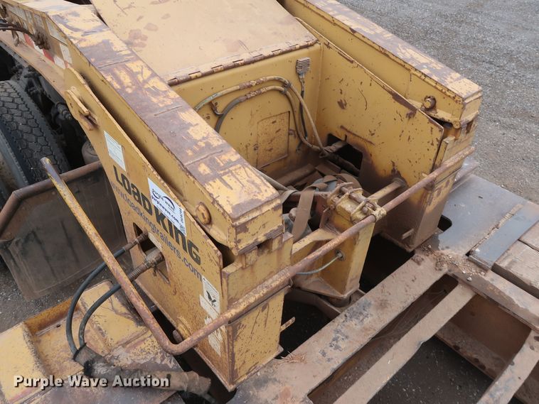image for item DG4244 2001 Load King HDD503 lowboy equipment trailer
