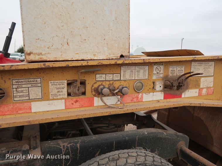 image for item DG4244 2001 Load King HDD503 lowboy equipment trailer