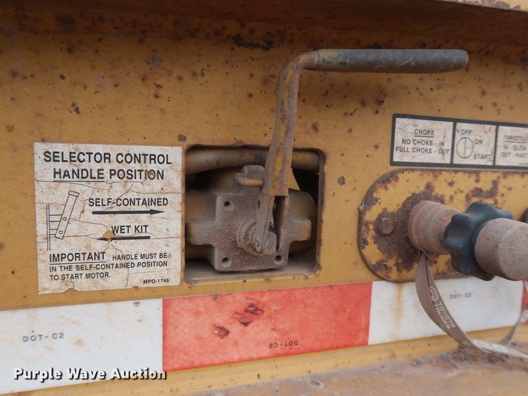 image for item DG4244 2001 Load King HDD503 lowboy equipment trailer