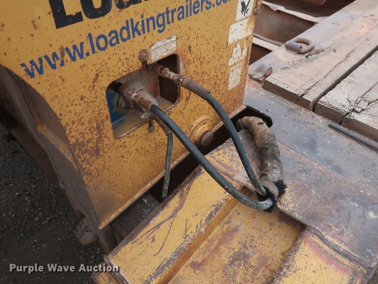 image for item DG4244 2001 Load King HDD503 lowboy equipment trailer