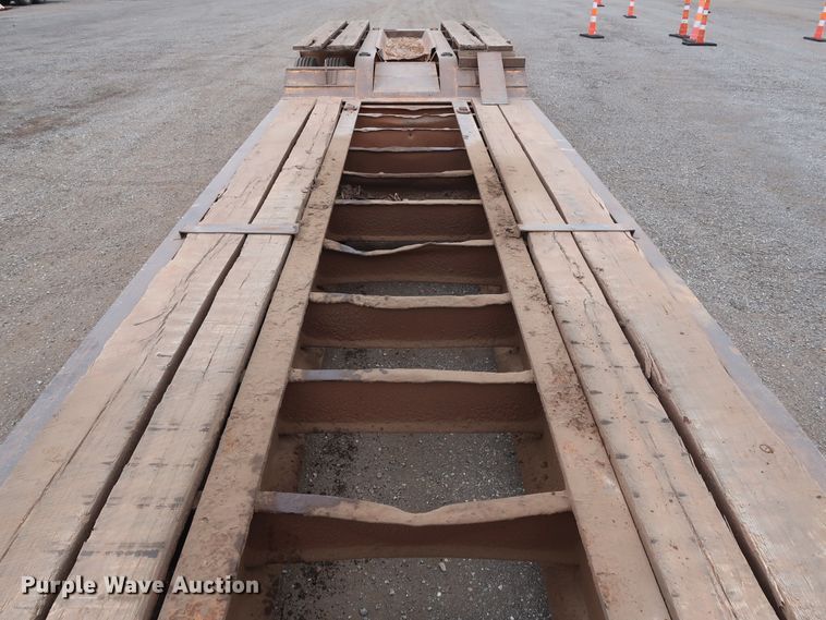 image for item DG4244 2001 Load King HDD503 lowboy equipment trailer