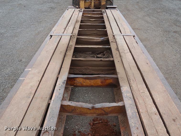 image for item DG4244 2001 Load King HDD503 lowboy equipment trailer