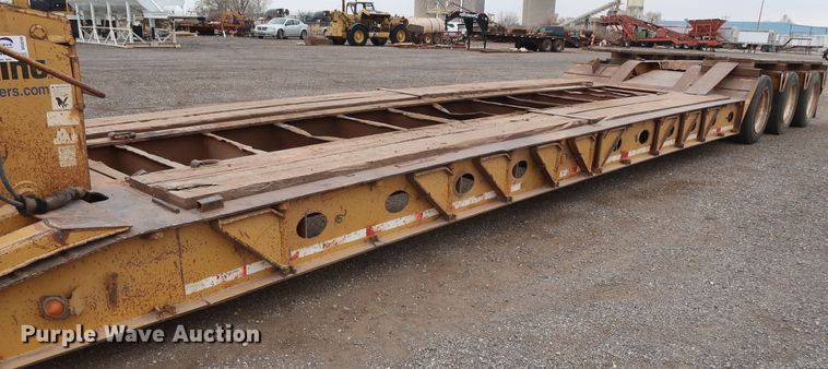 image for item DG4244 2001 Load King HDD503 lowboy equipment trailer