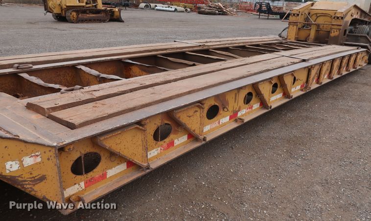 image for item DG4244 2001 Load King HDD503 lowboy equipment trailer